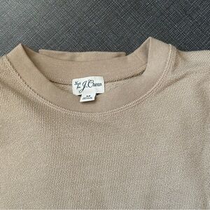 J.Crew Beige Knit Pullover
